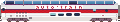 auto-train Full Dome Coach #523 - Left Side