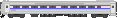 Ex-Metroliner Cab Control Car (Late) - Left Side
