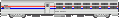Viewliner Diner in Phase 3 paint - Left Side