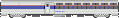 Viewliner Diner in Phase 3 paint - Left Side