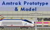 Amtrak Prototype & Model by Alex Stroshane